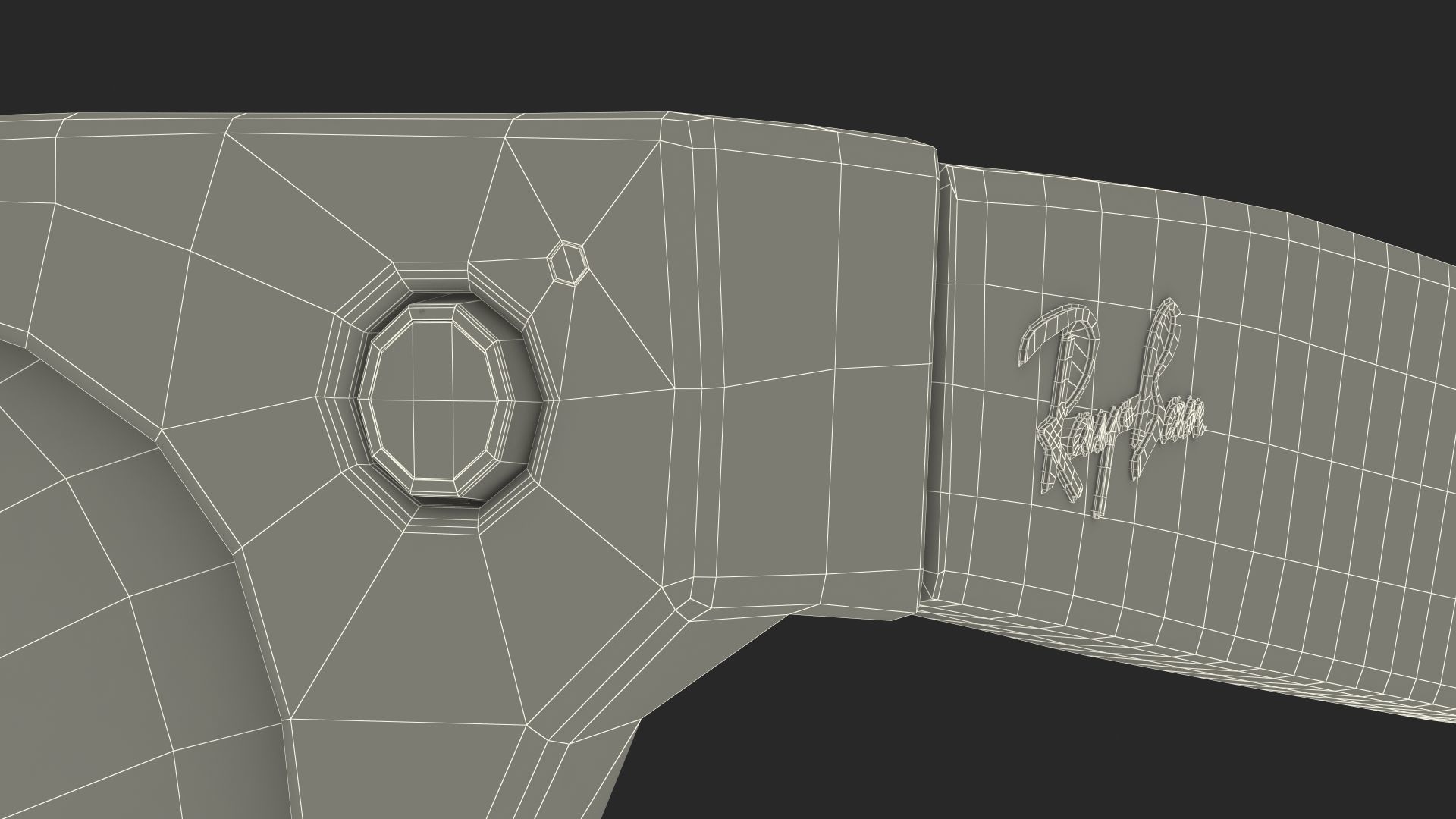 Ray Ban Stories Meteor Black Smart Glasses Green Solid 3D model_30