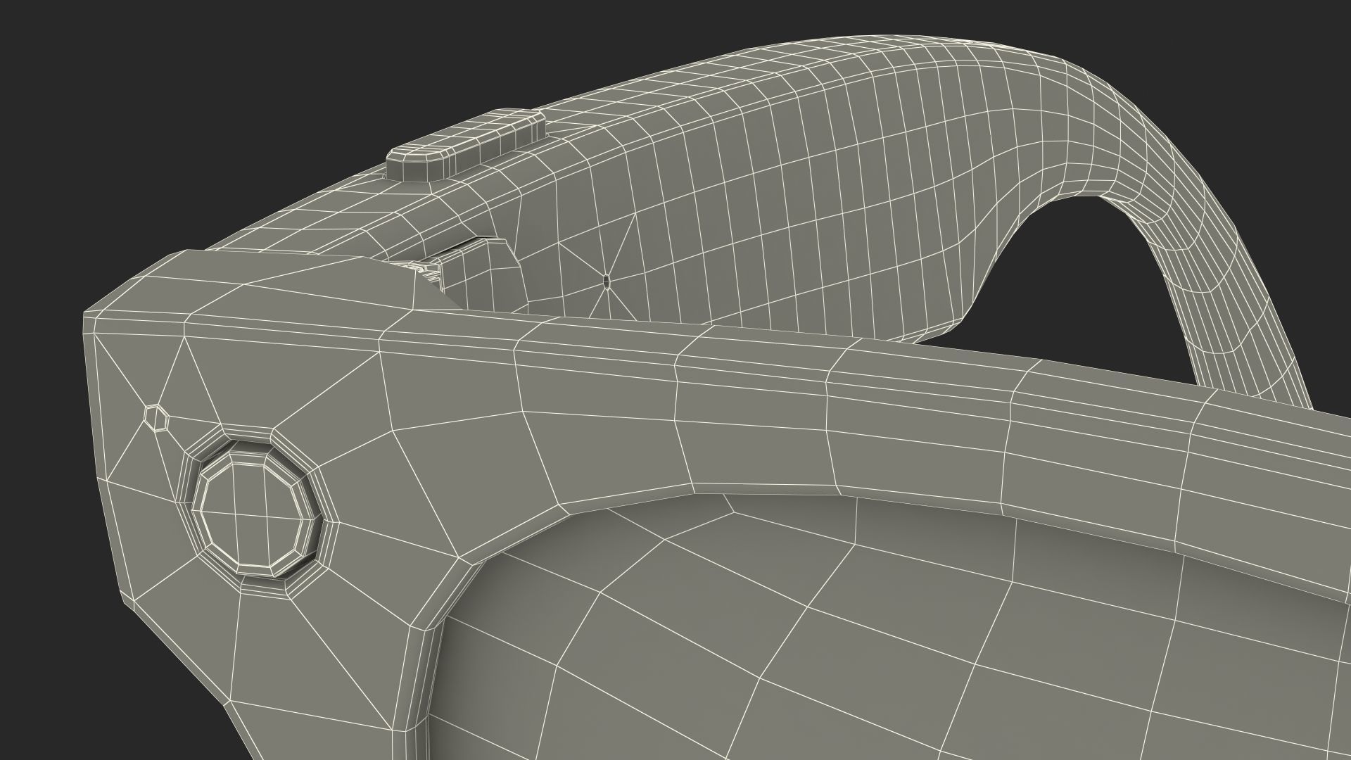 Ray Ban Stories Meteor Black Smart Glasses Green Solid 3D model_28