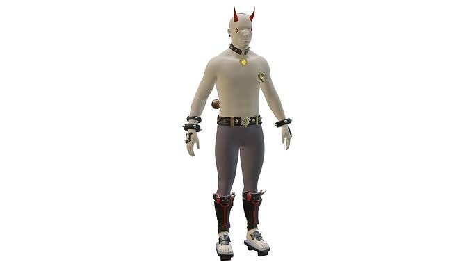 genshin impact arataki itto STL cosplay kit 3D print model