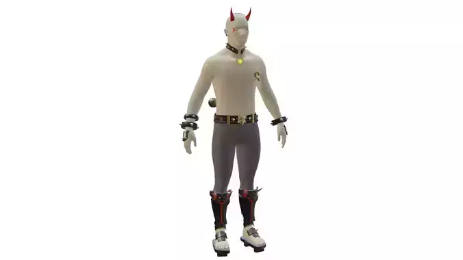 genshin impact arataki itto STL cosplay kit 3D print model