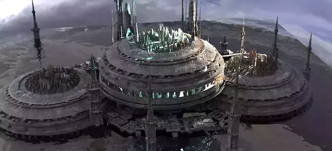 Star wars Kamino inspired Kit bash extended 1