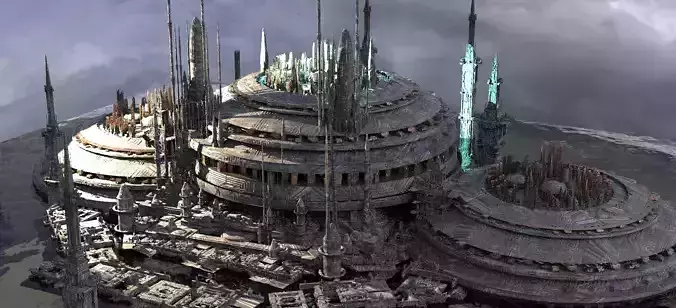 Cloning facility moon base kit bash