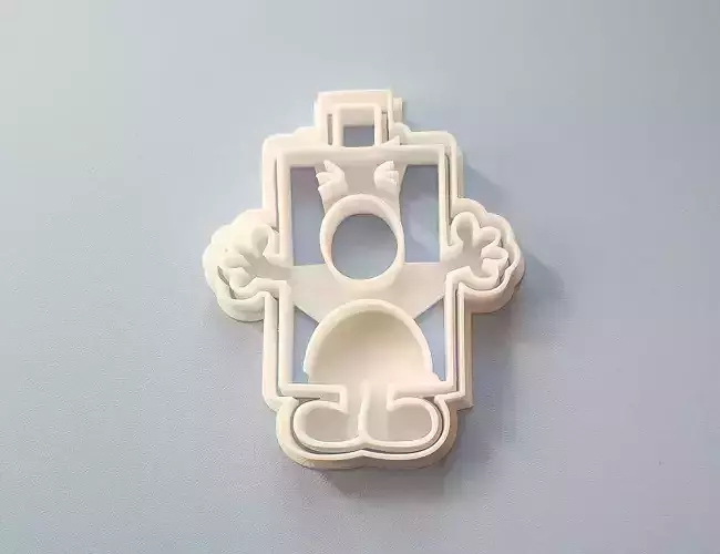 Mr Grumpy Cookie Cutter