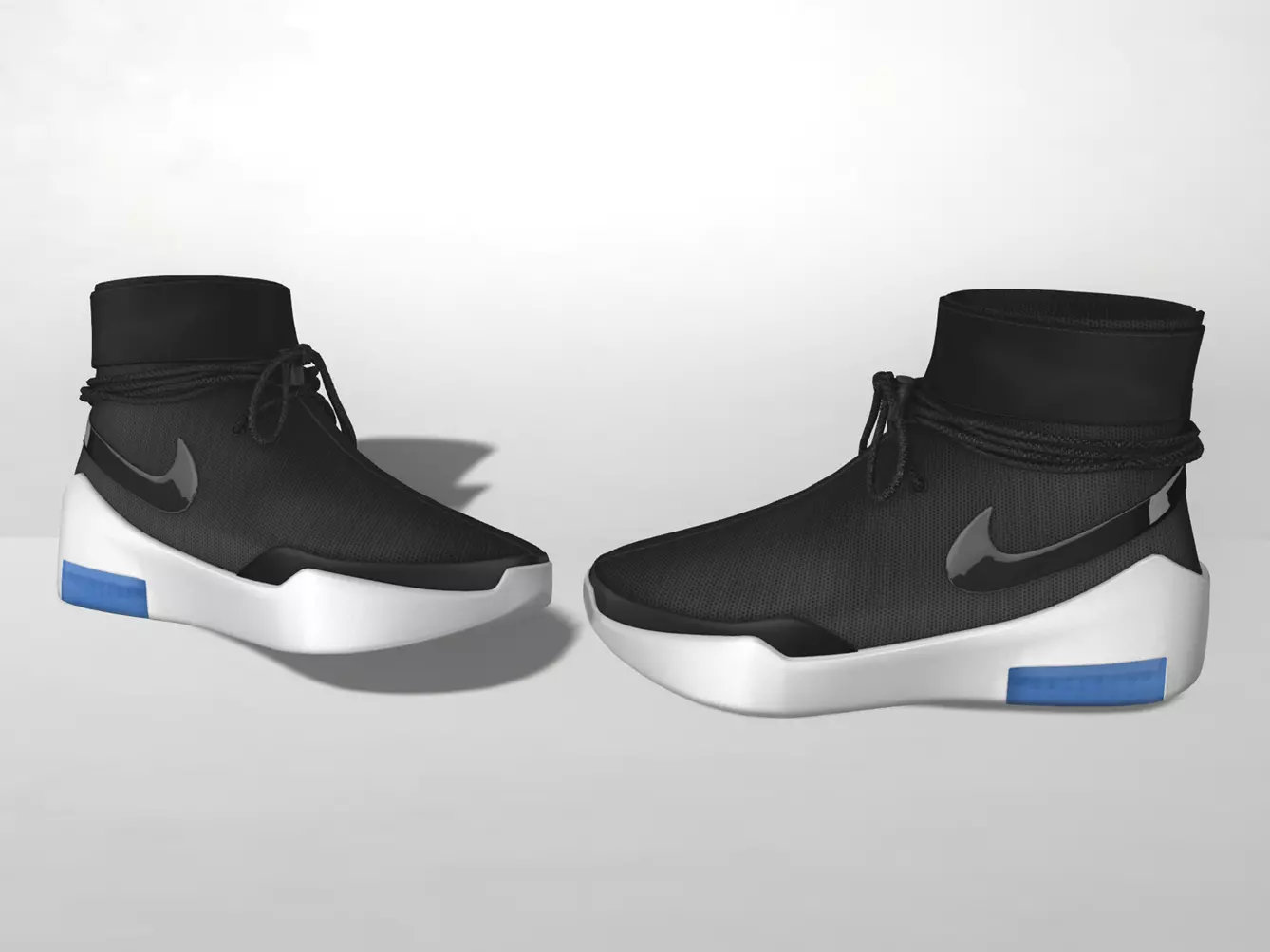Shoes Nike Sneakers 1-1 Low-poly 3D model
