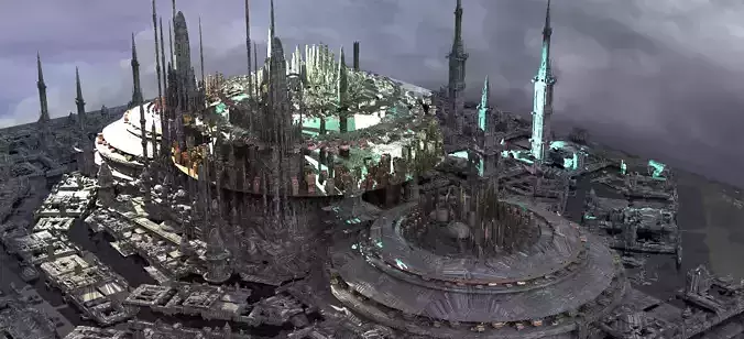 The Sci Fi Fantasy Towers and Domes Kit bash