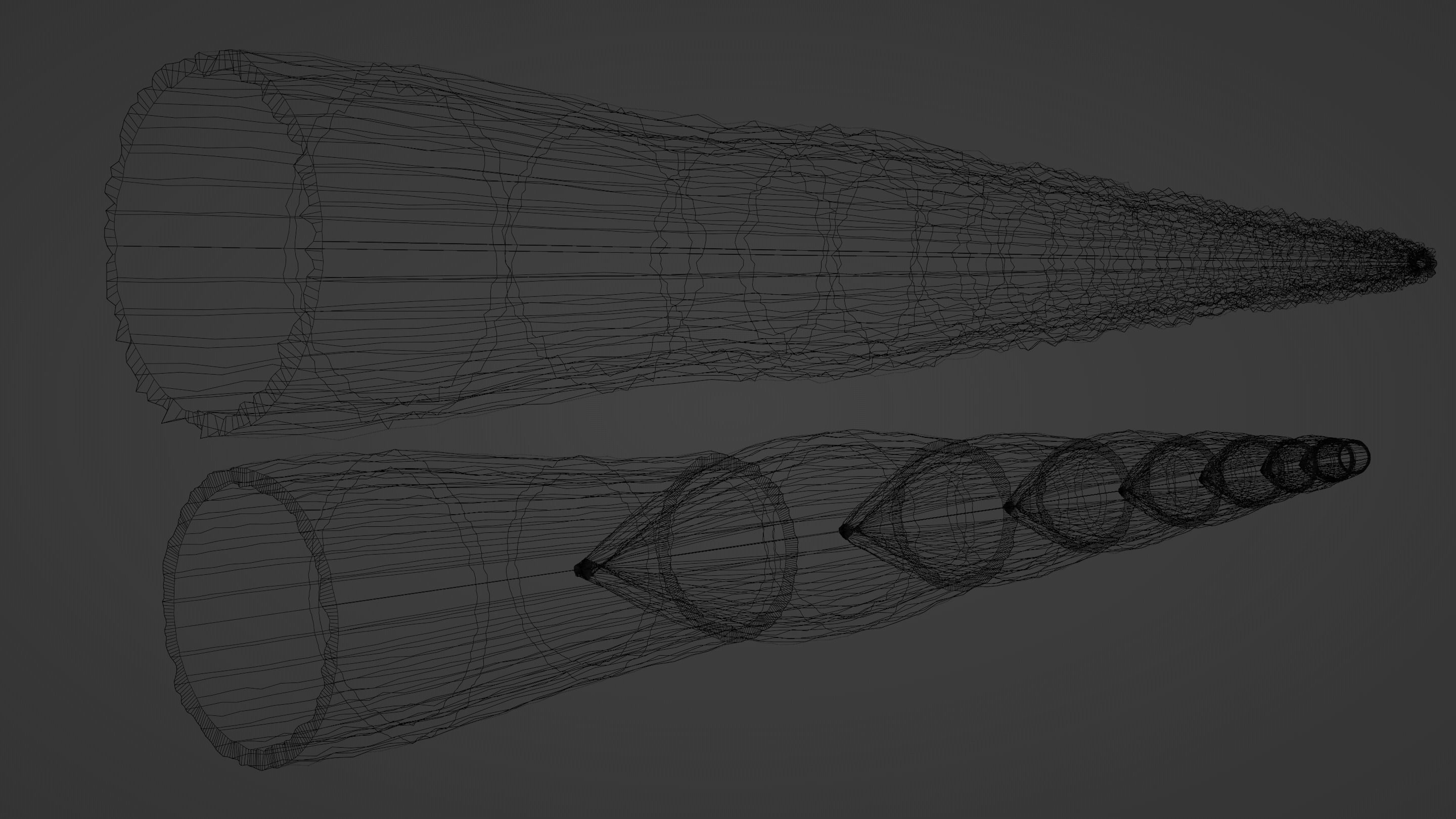 Rocket - Jet Engine Thrust Animation 3D model_21