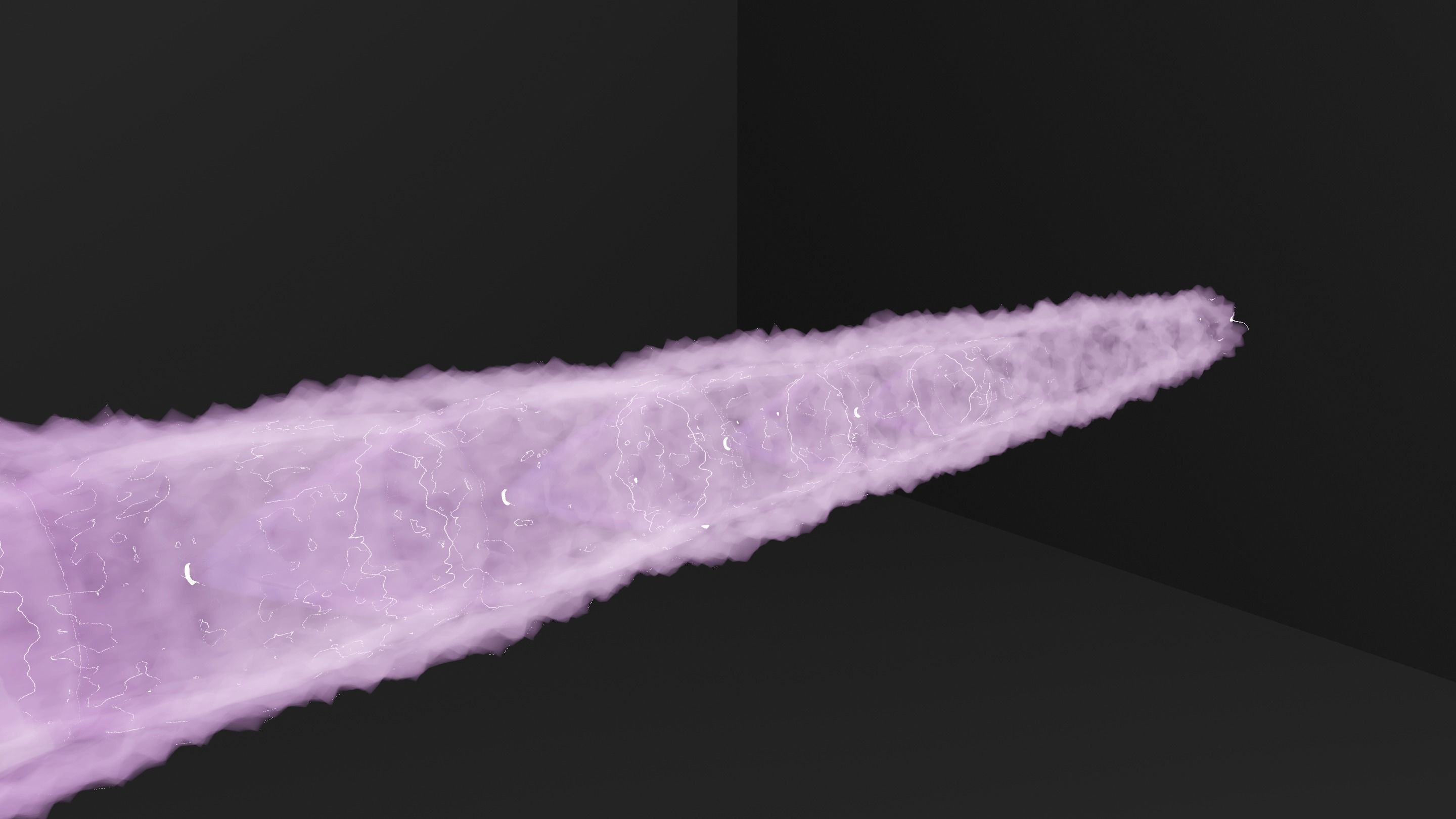 Rocket - Jet Engine Thrust Animation 3D model_7