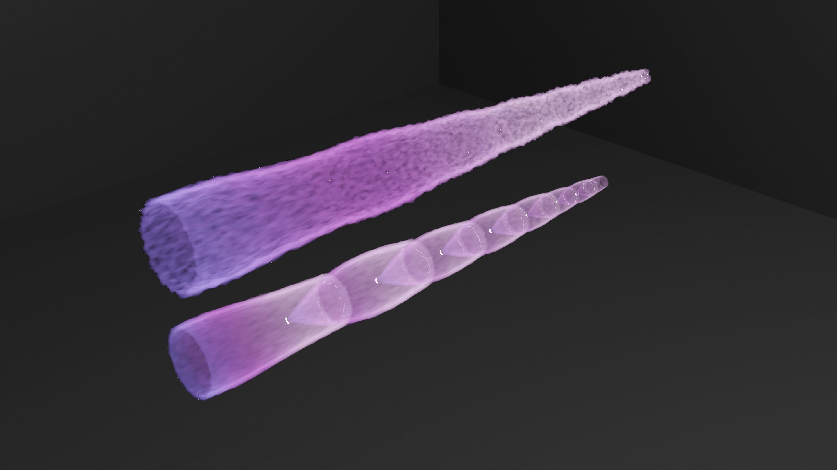 Rocket - Jet Engine Thrust Animation 3D model_11