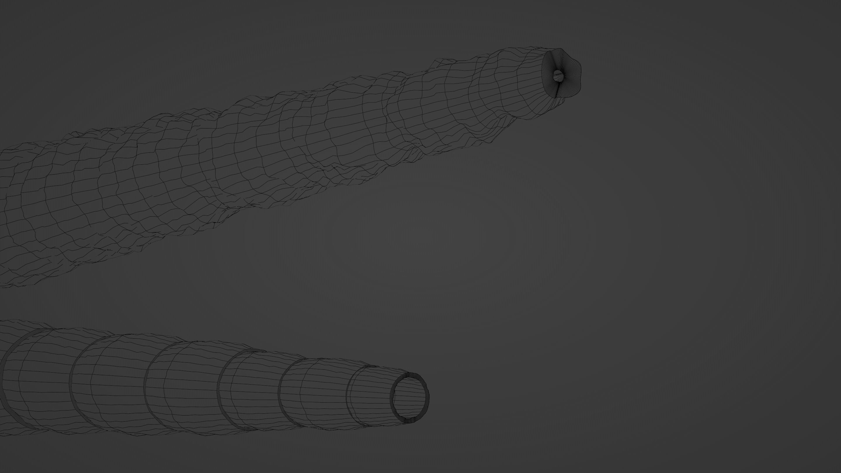 Rocket - Jet Engine Thrust Animation 3D model_25