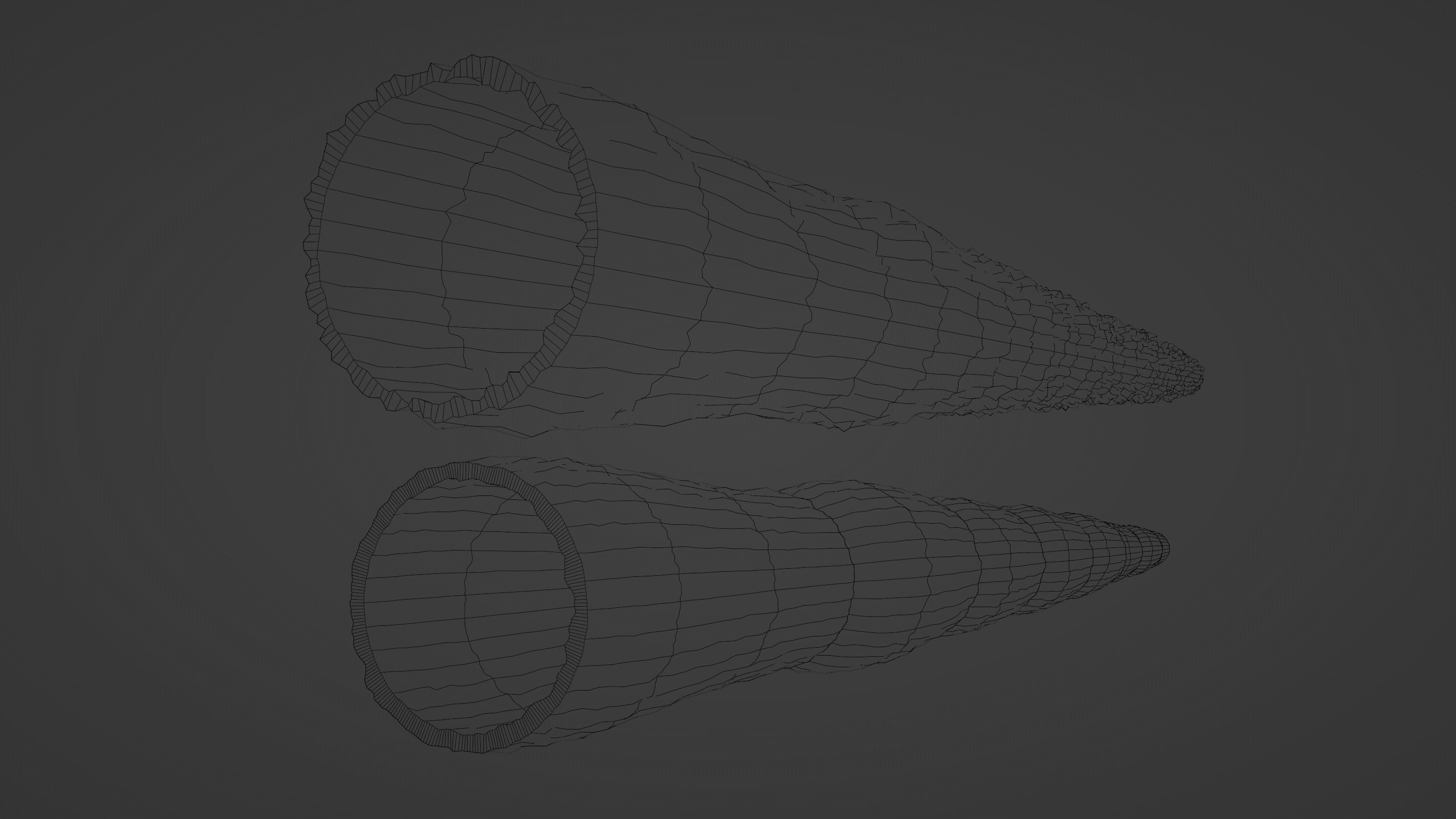 Rocket - Jet Engine Thrust Animation 3D model_20