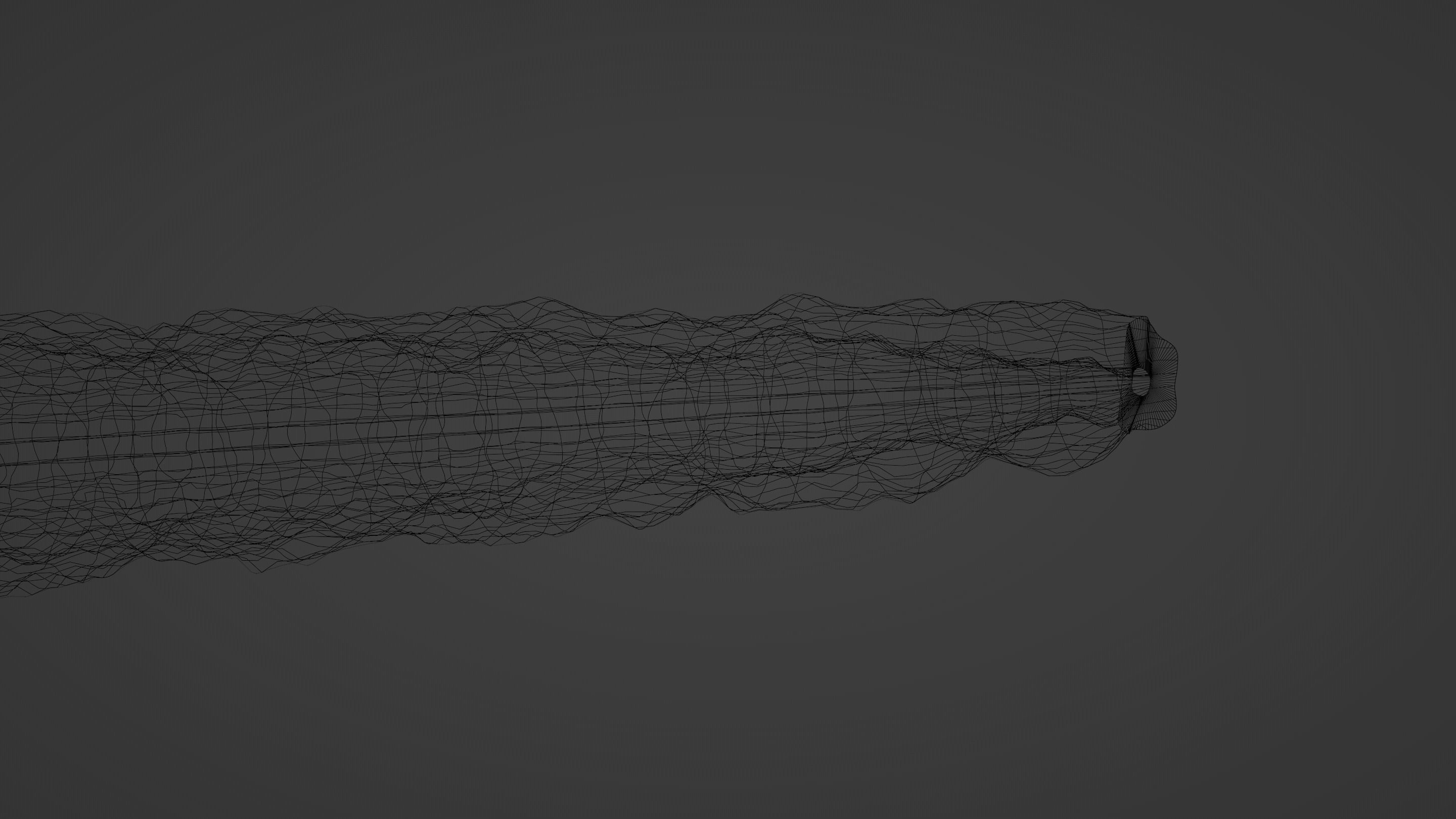 Rocket - Jet Engine Thrust Animation 3D model_27