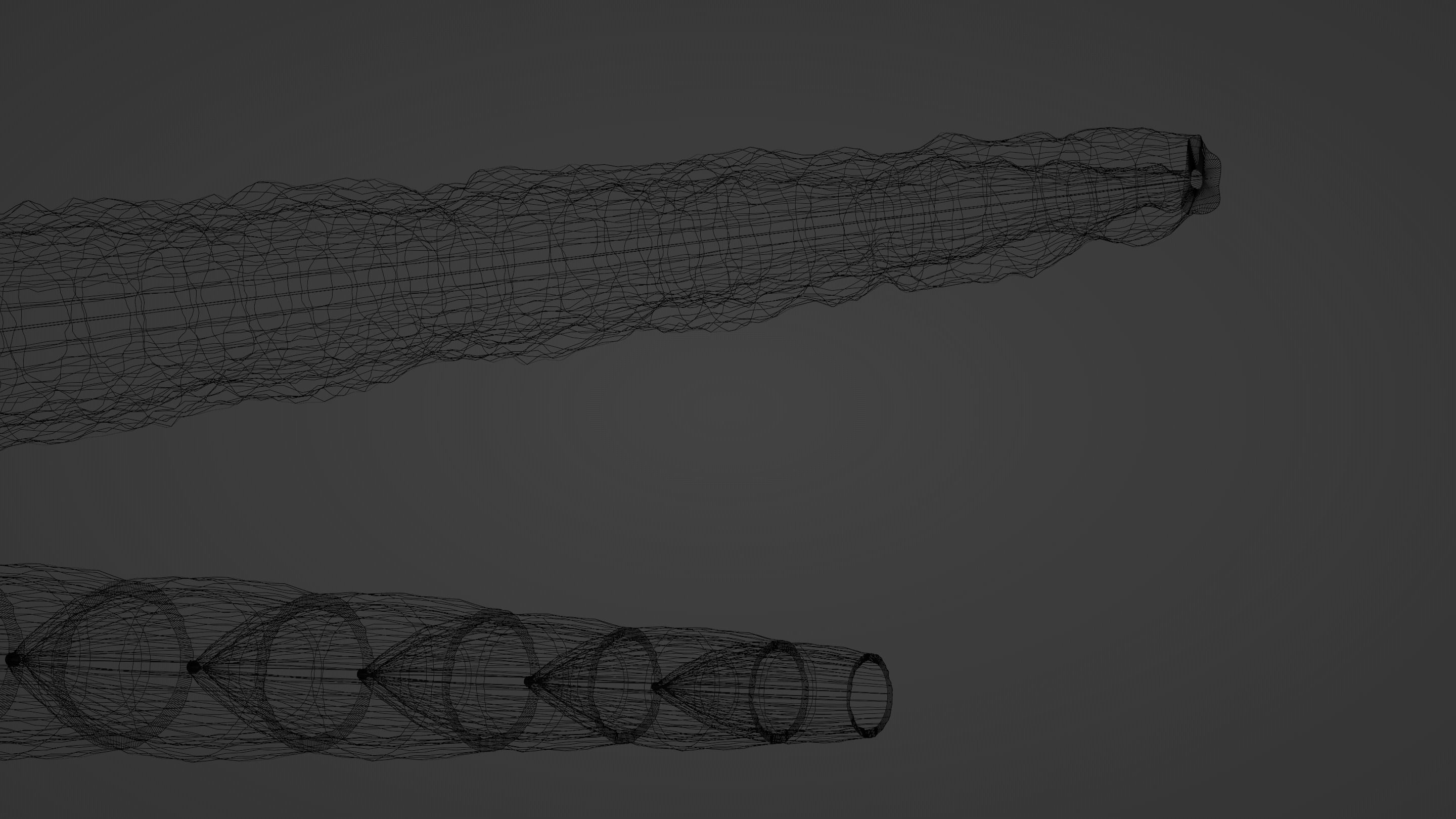 Rocket - Jet Engine Thrust Animation 3D model_26