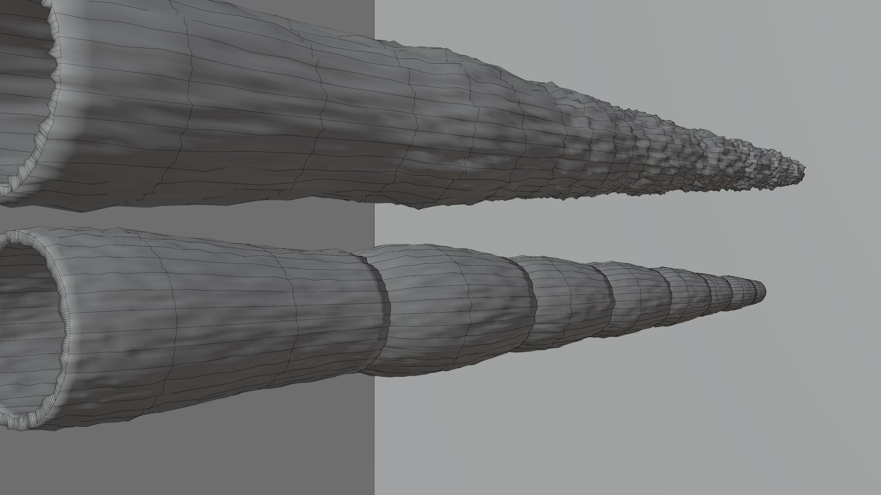 Rocket - Jet Engine Thrust Animation 3D model_15