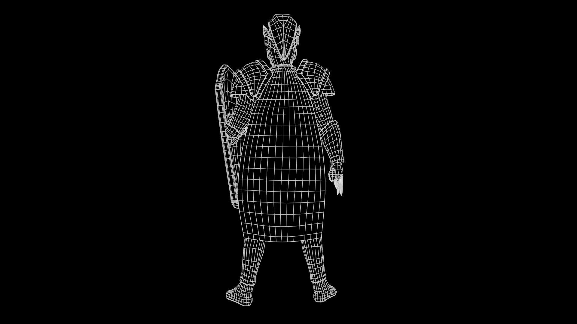 Ice King Low-poly 3D model_11