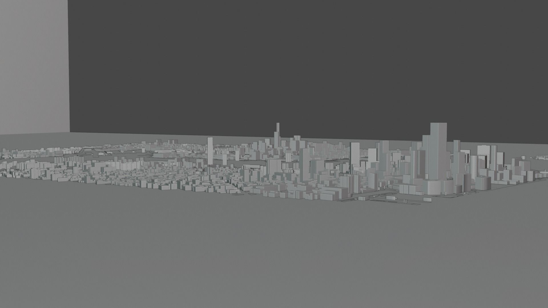 the city map Free low-poly 3D model_5