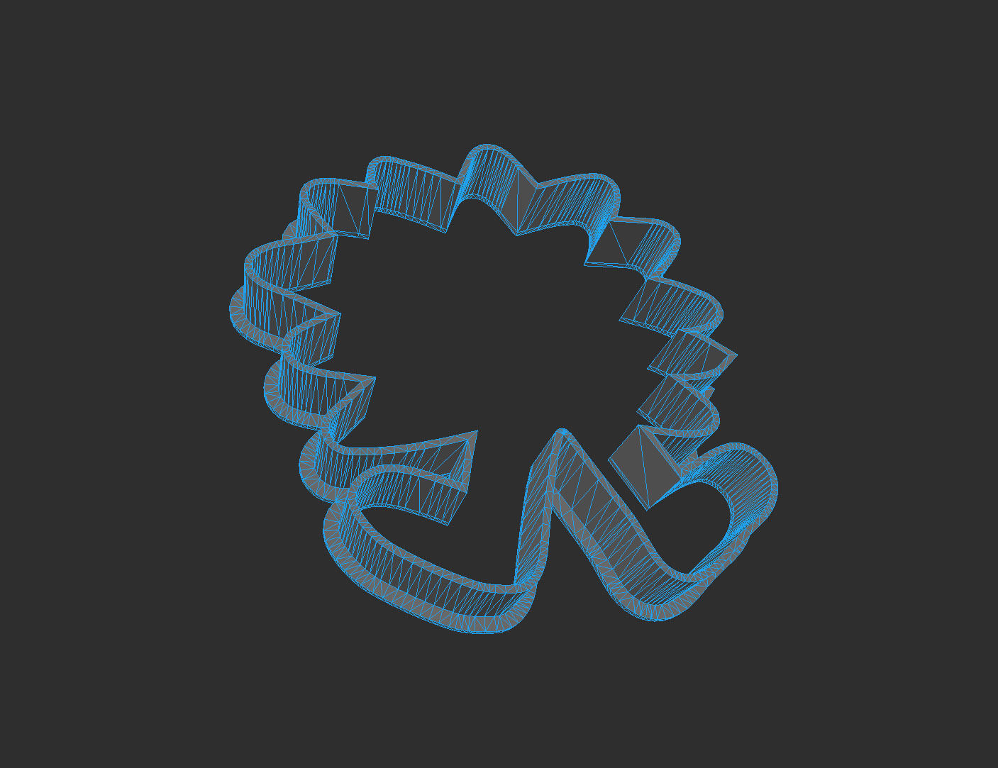 Mr Sneeze Cookie Cutter 3D print model_5