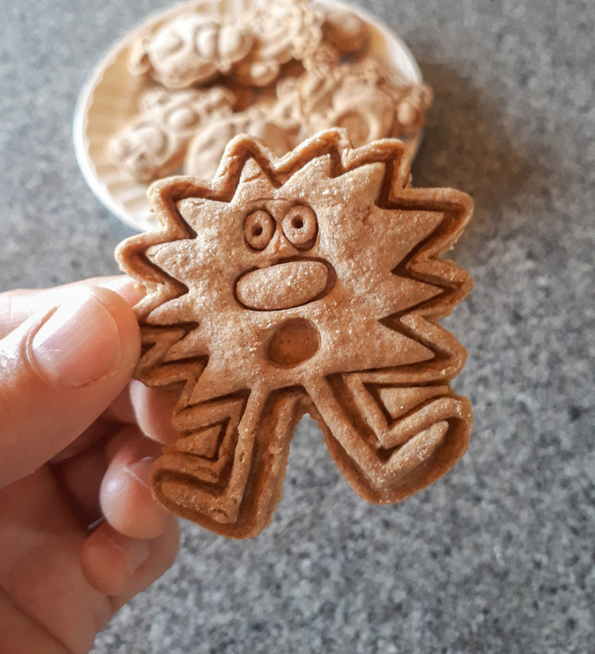 Mr Sneeze Cookie Cutter 3D print model_2