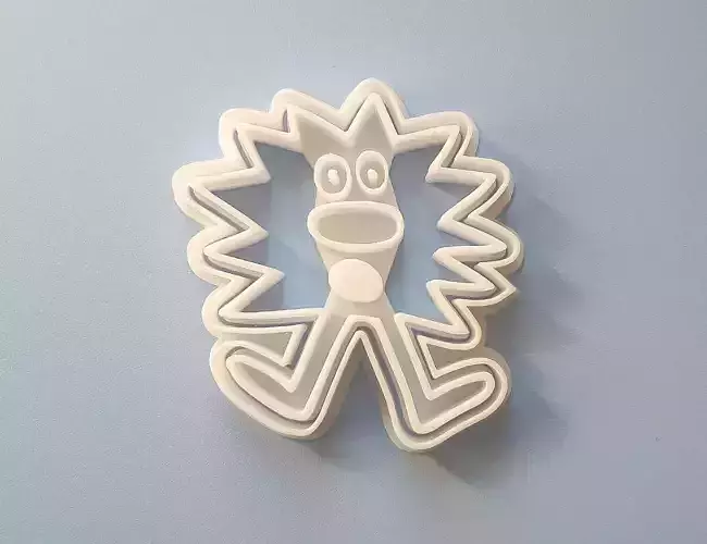 Mr Sneeze Cookie Cutter