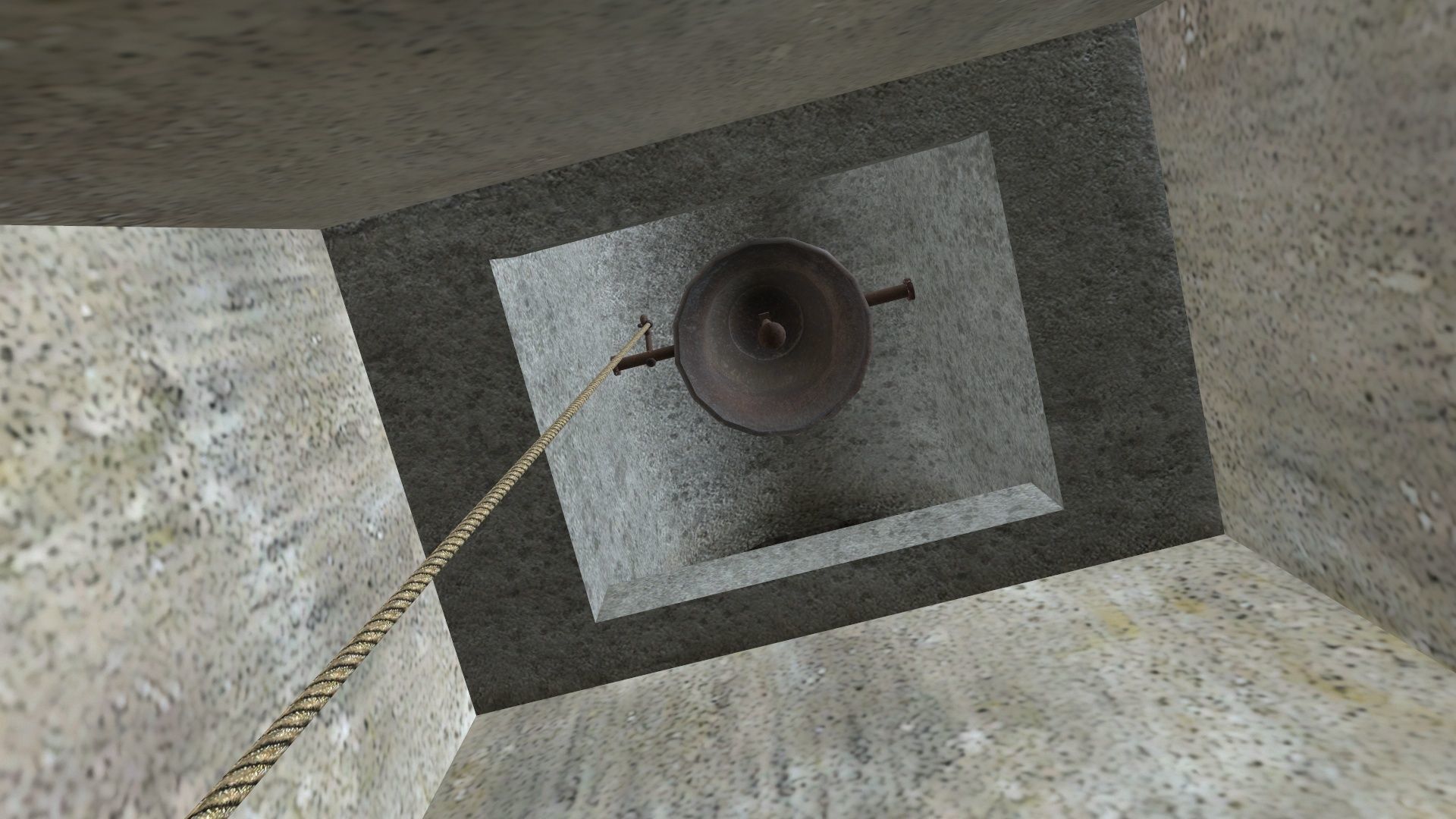 The old chapel Low-poly 3D model_19