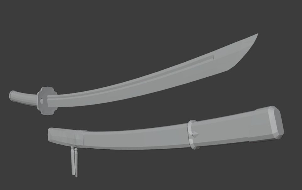 Katana Scorpion Mk 11 - Version 1 - 3D print model_4