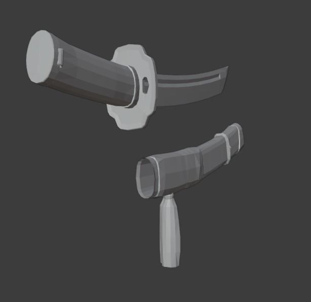 Katana Scorpion Mk 11 - Version 1 - 3D print model_8