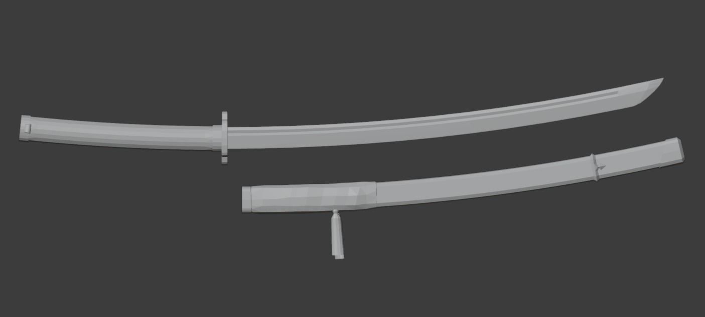 Katana Scorpion Mk 11 - Version 1 - 3D print model_3