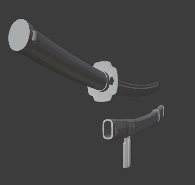 Katana Scorpion Mk 11 - Version 1 - 3D print model_5