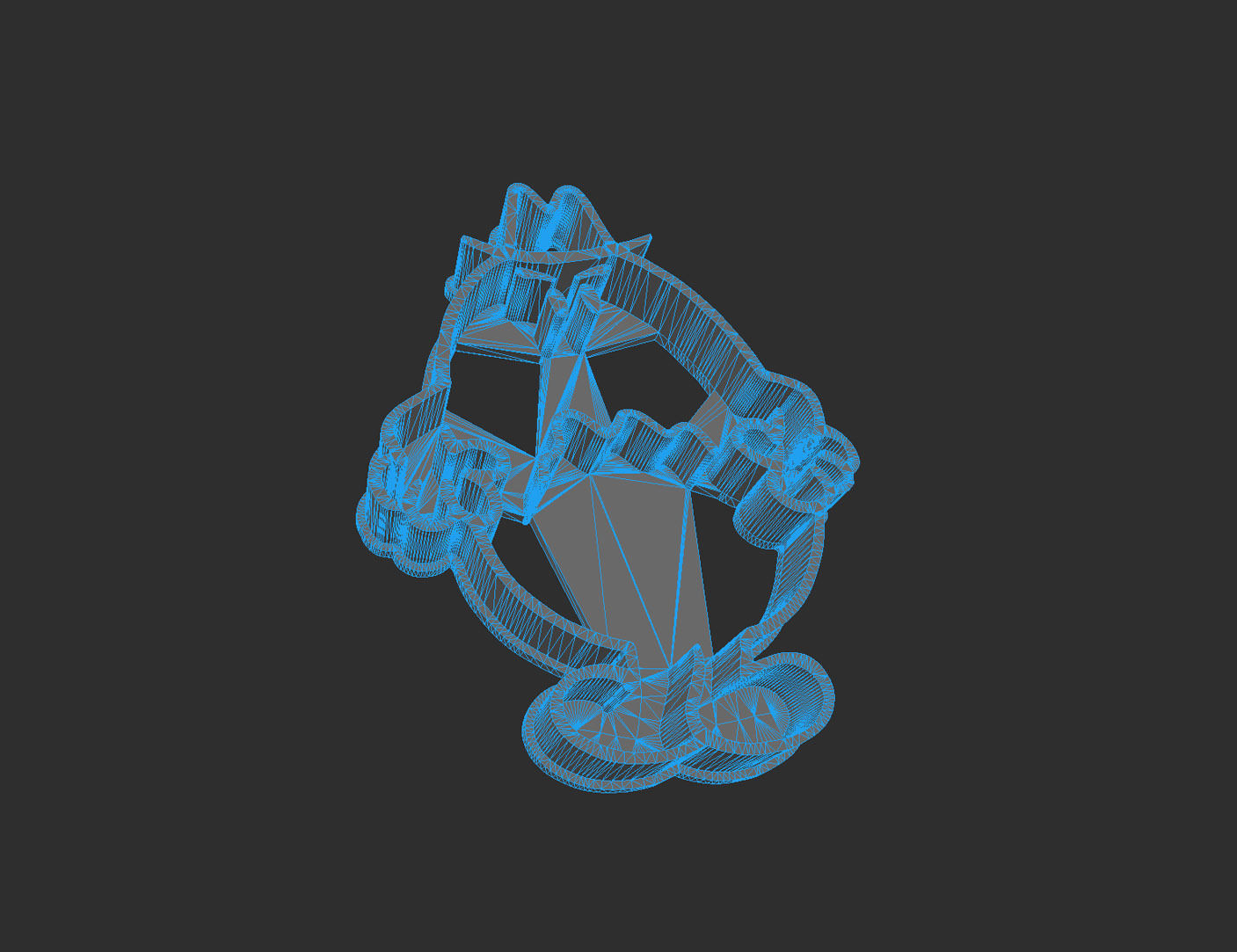 Mr Grumble Cookie Cutter 3D print model_6