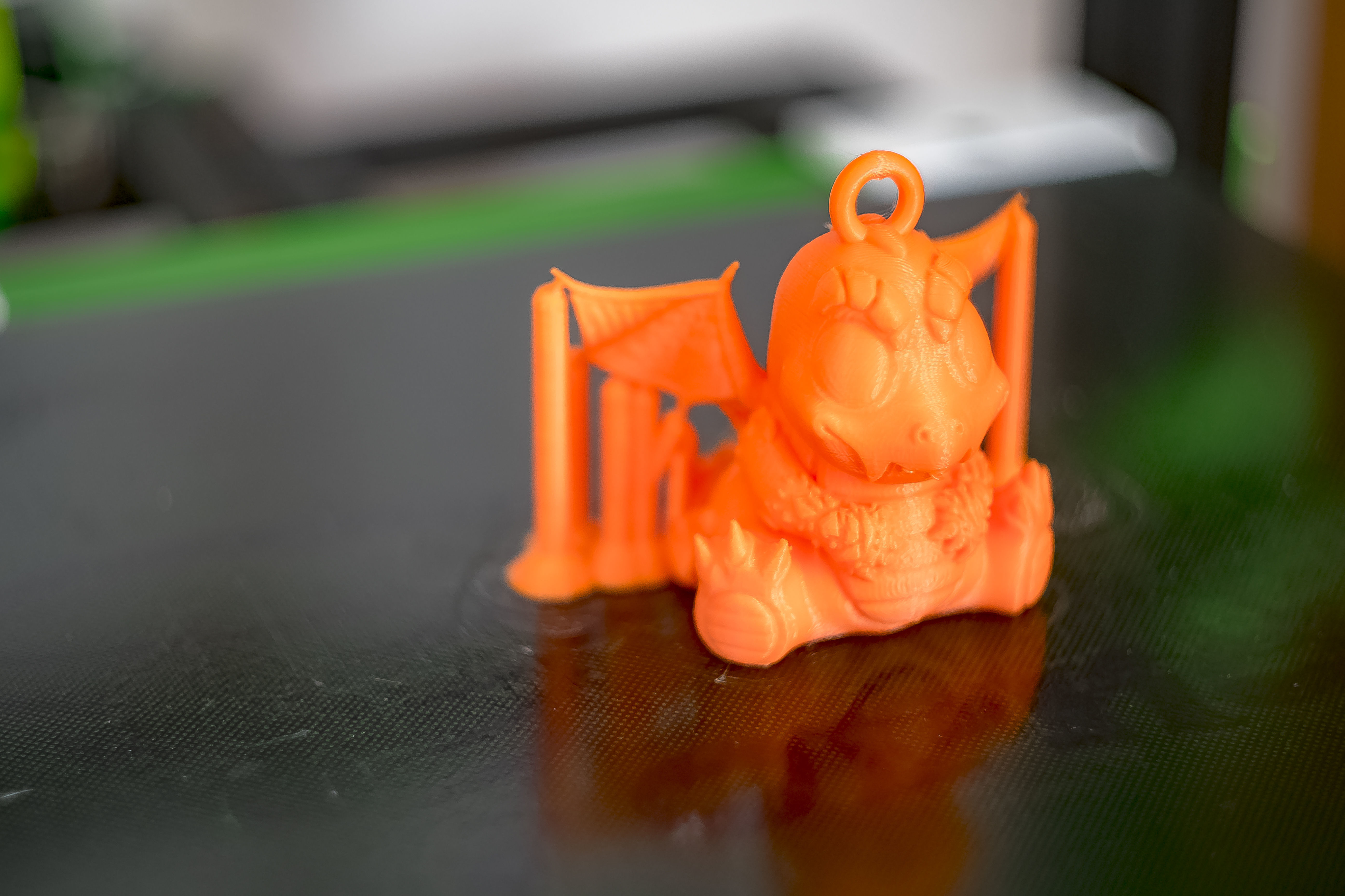 Christmas dragon 3D print model_2