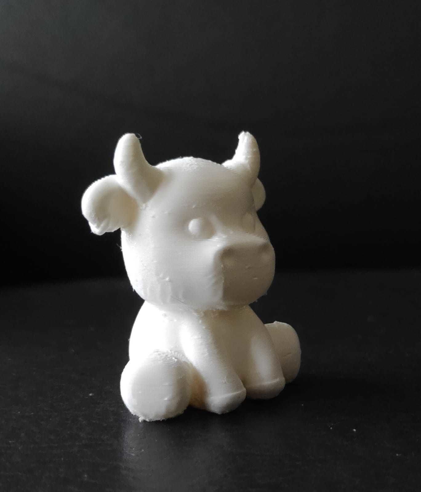 Cute Little Bull 3D print model_5