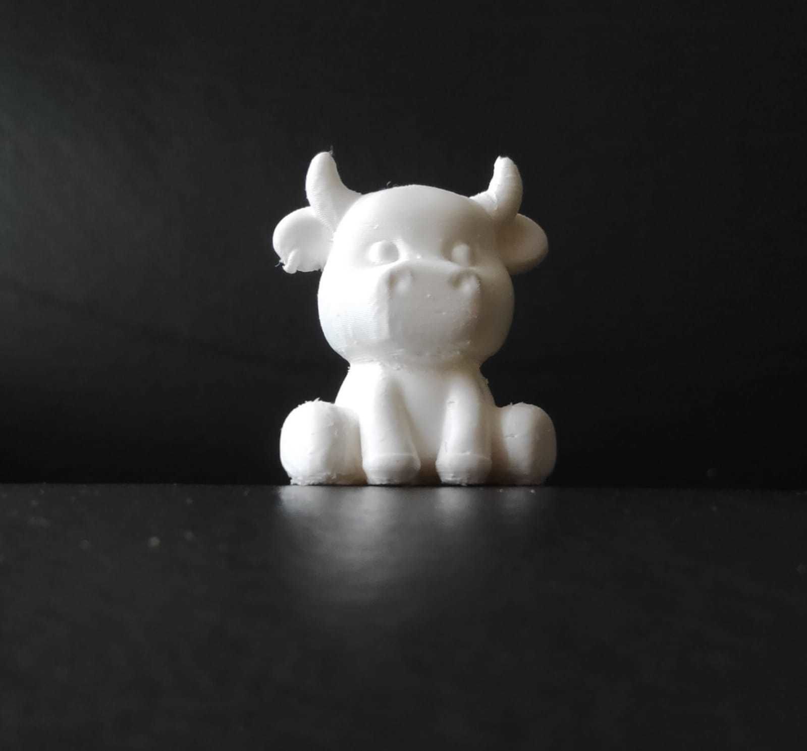 Cute Little Bull 3D print model_10