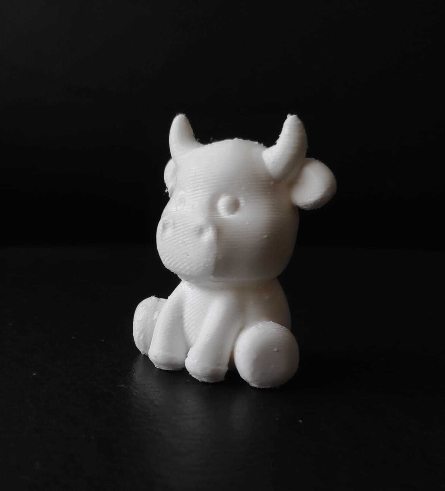 Cute Little Bull 3D print model_9