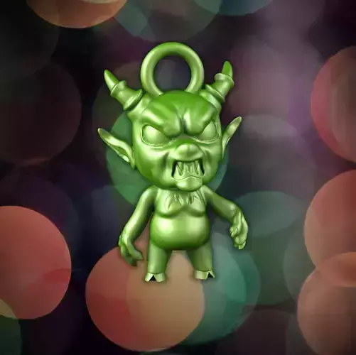 krampus christmass ball  3D print model