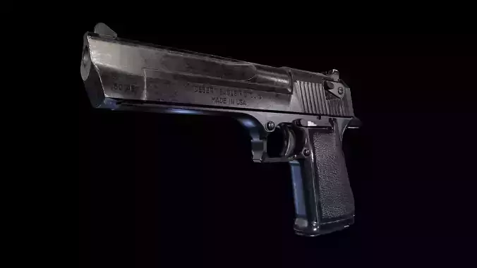 Black Desert Eagle 50 AE 3D model