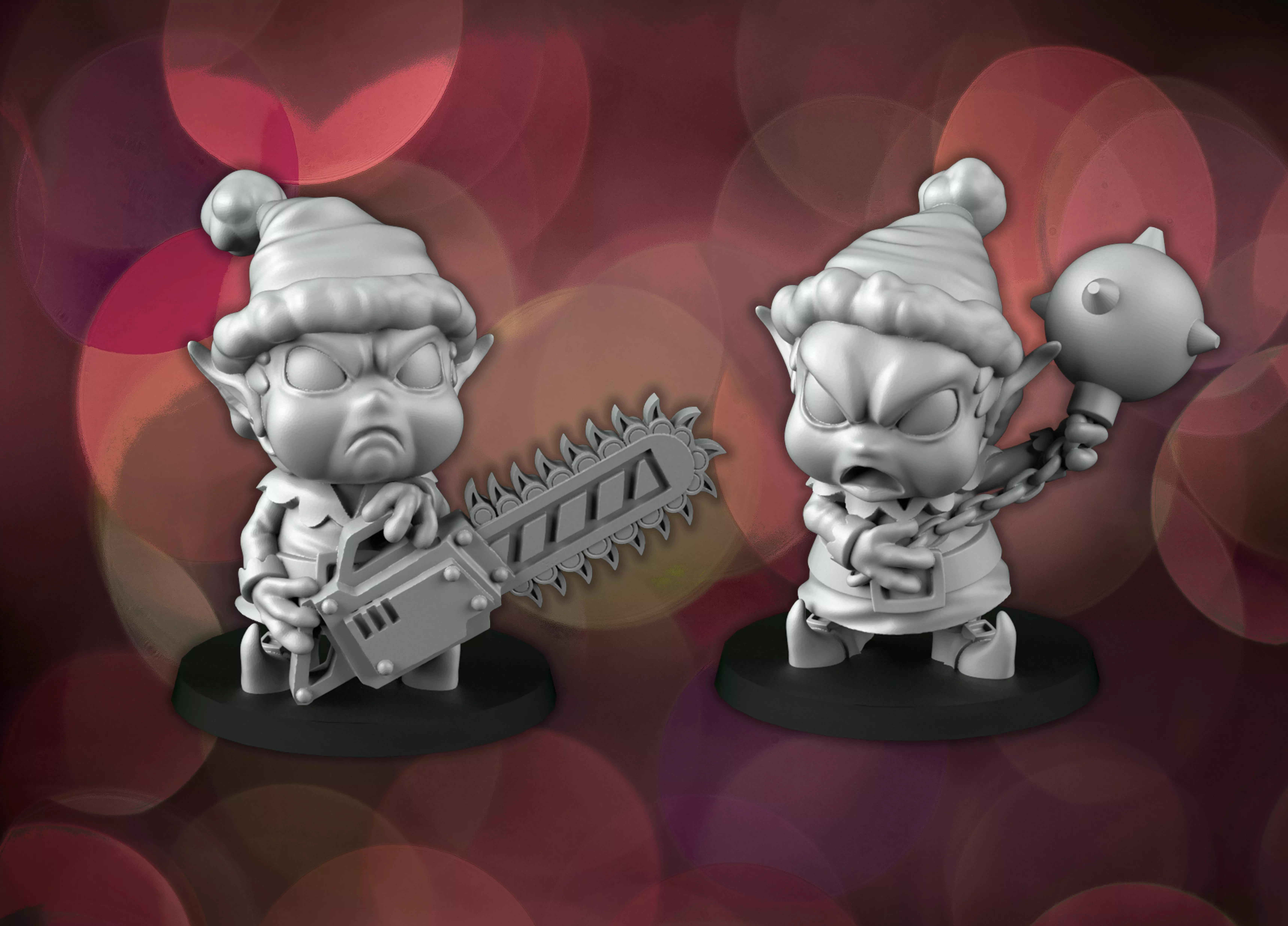 Christmass elf starplayer 3D print model_0