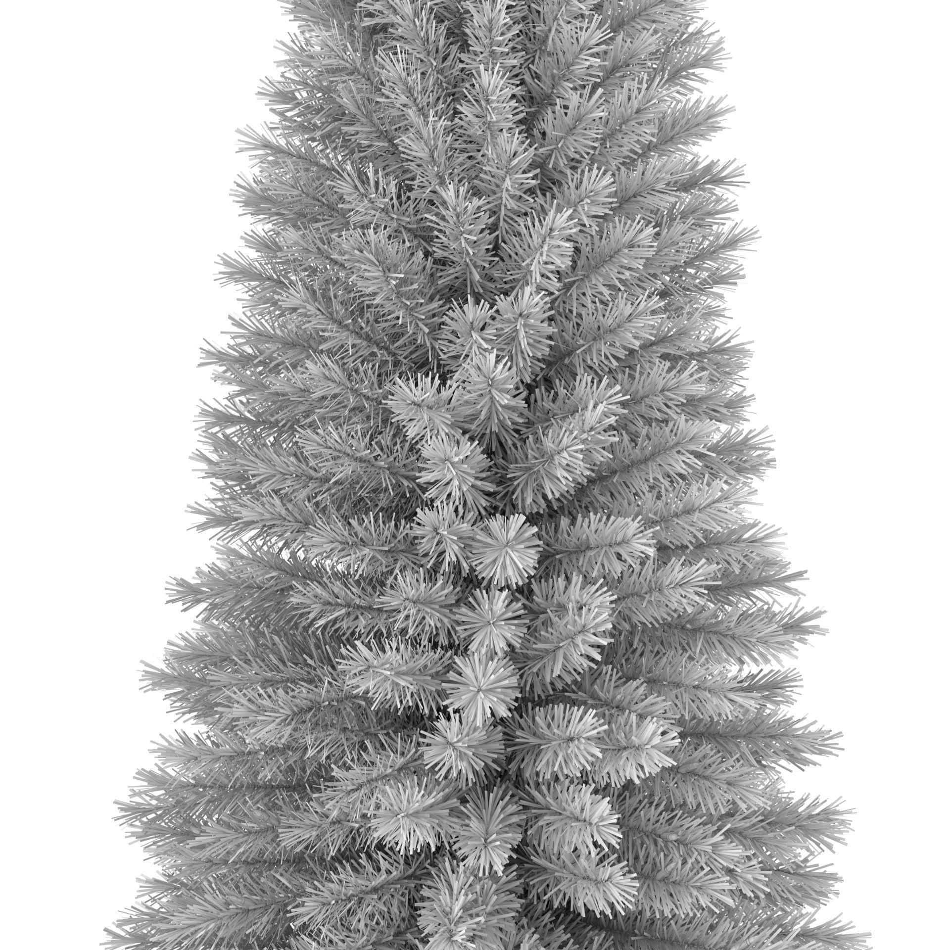 Christmas Tree 6 feet with Lights 3D model_9