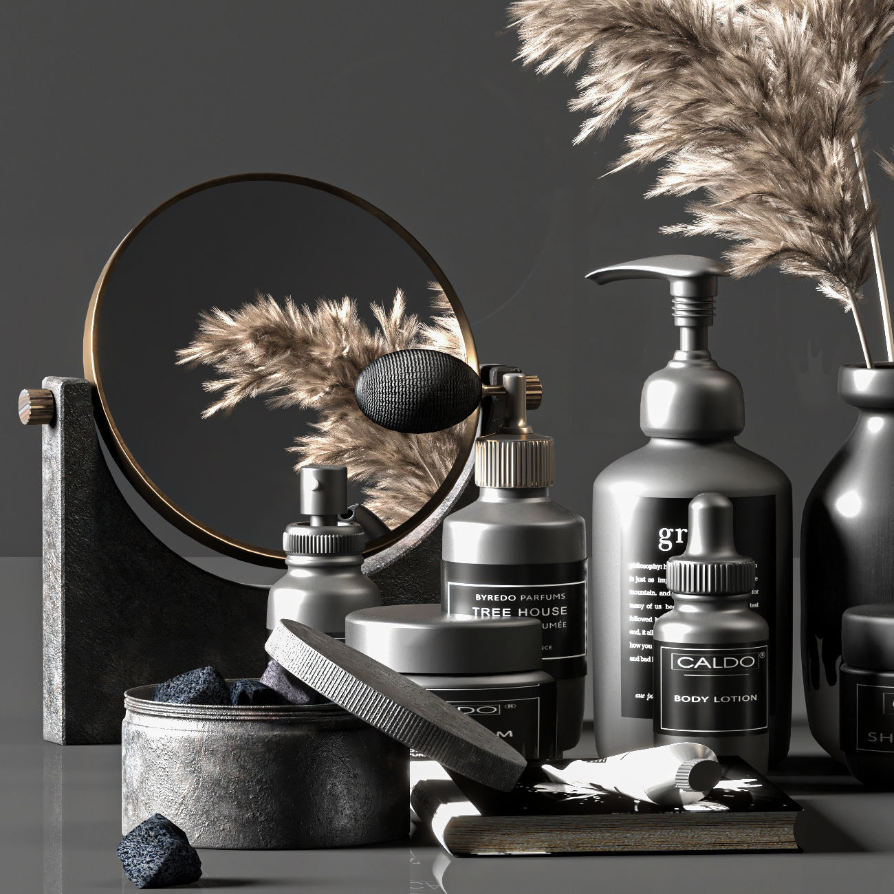 bath room accessores 06 3D model_1