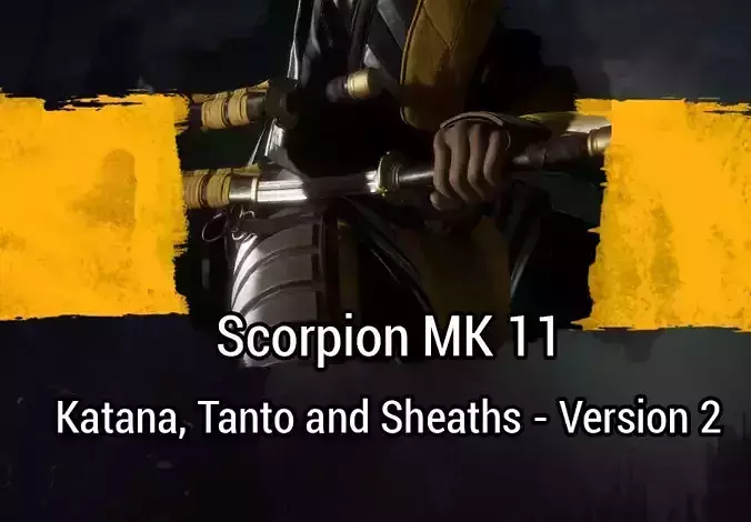 Katana Scorpion Mk 11 - Version 2 - 3D print model