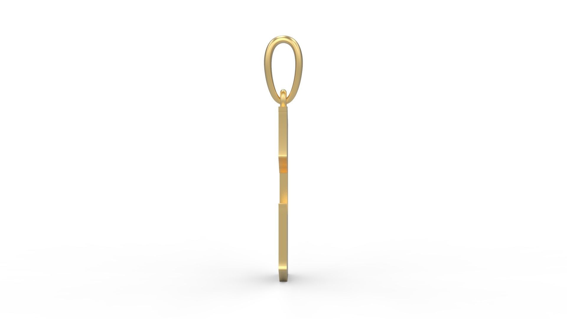 Initial Letters Pendant Averoos C 3D print model_2