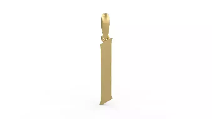 Initial Letters Pendant Averoos I 3D print model
