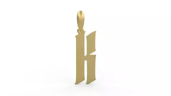 Initial Letters Pendant Averoos K