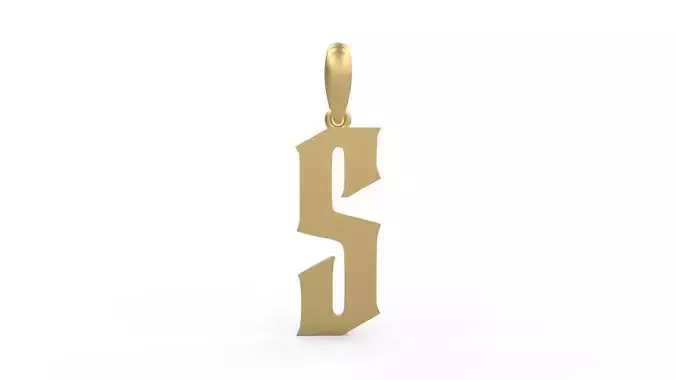 Initial Letters Pendant Averoos S