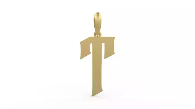 Initial Letters Pendant Averoos T