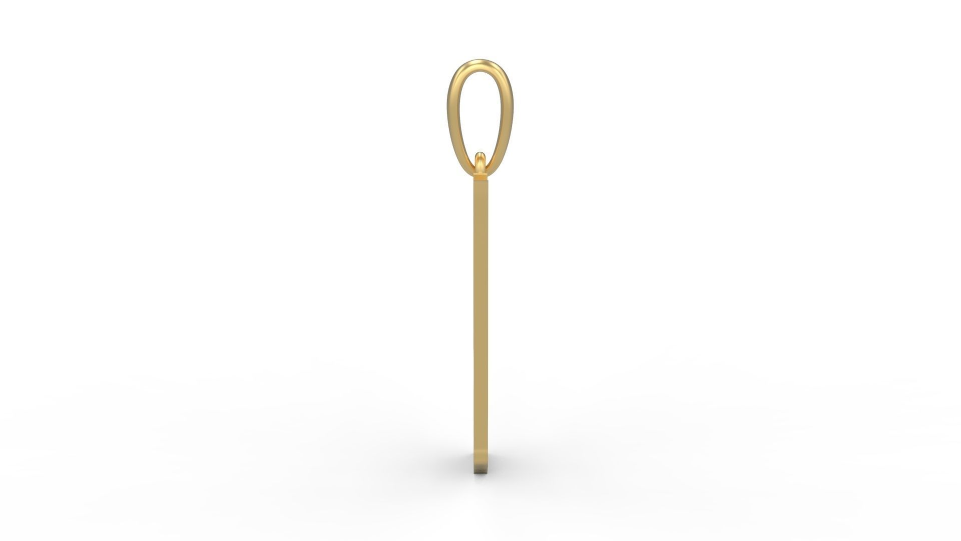 Initial Letters Pendant Averoos Y 3D print model_2