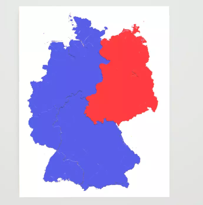 BRD und DDR 3D Model 3D model_0