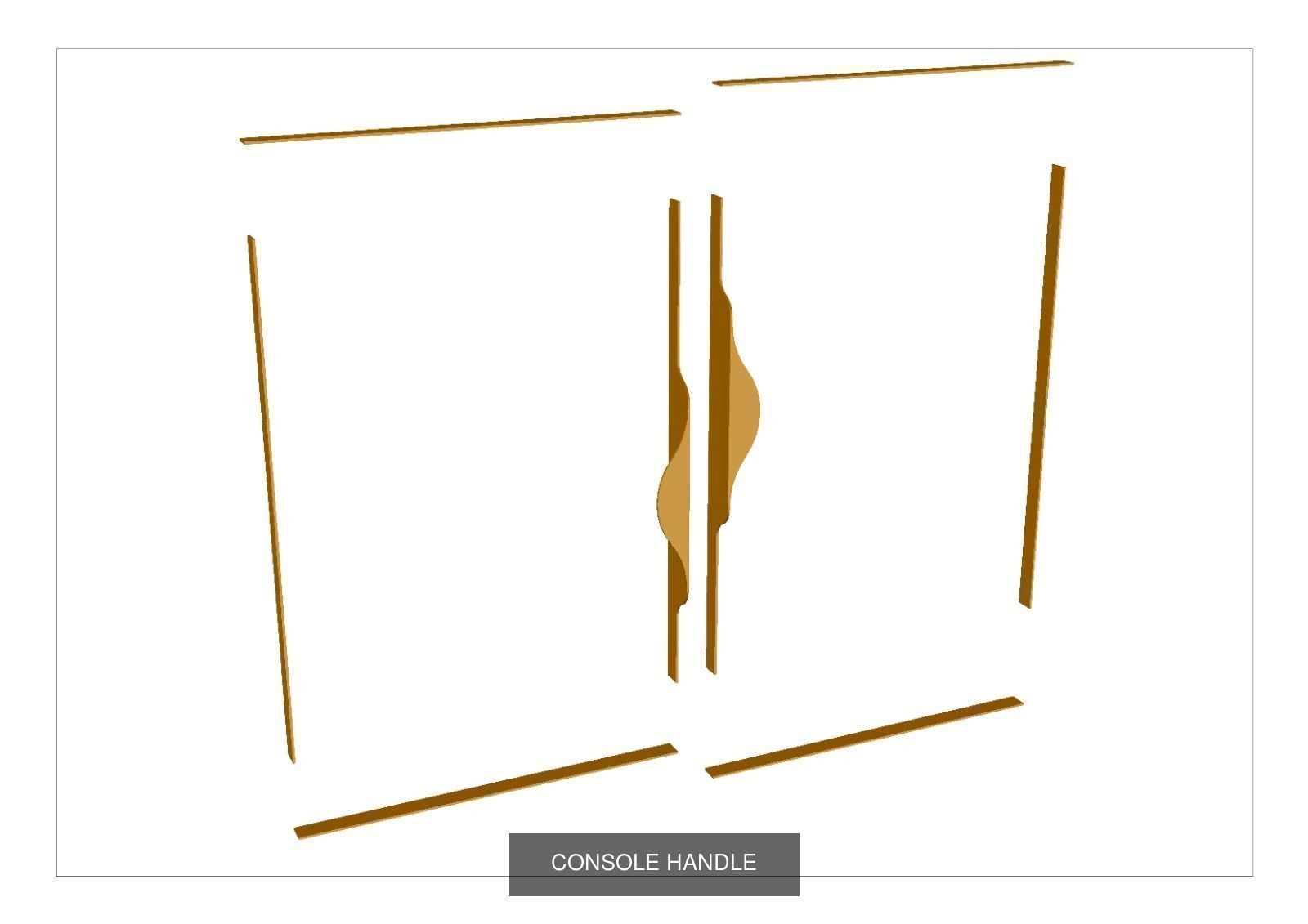 Table and coffee table 3D Model Collection_7