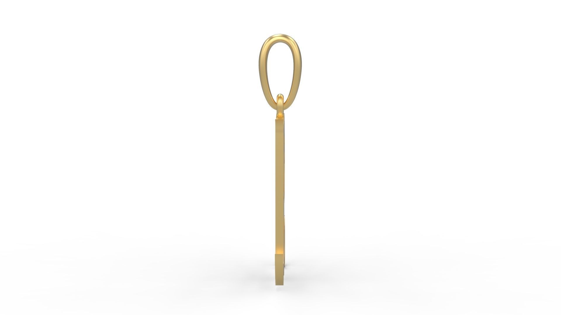 Initial Letters Pendant Avestrava Regular A 3D print model_2