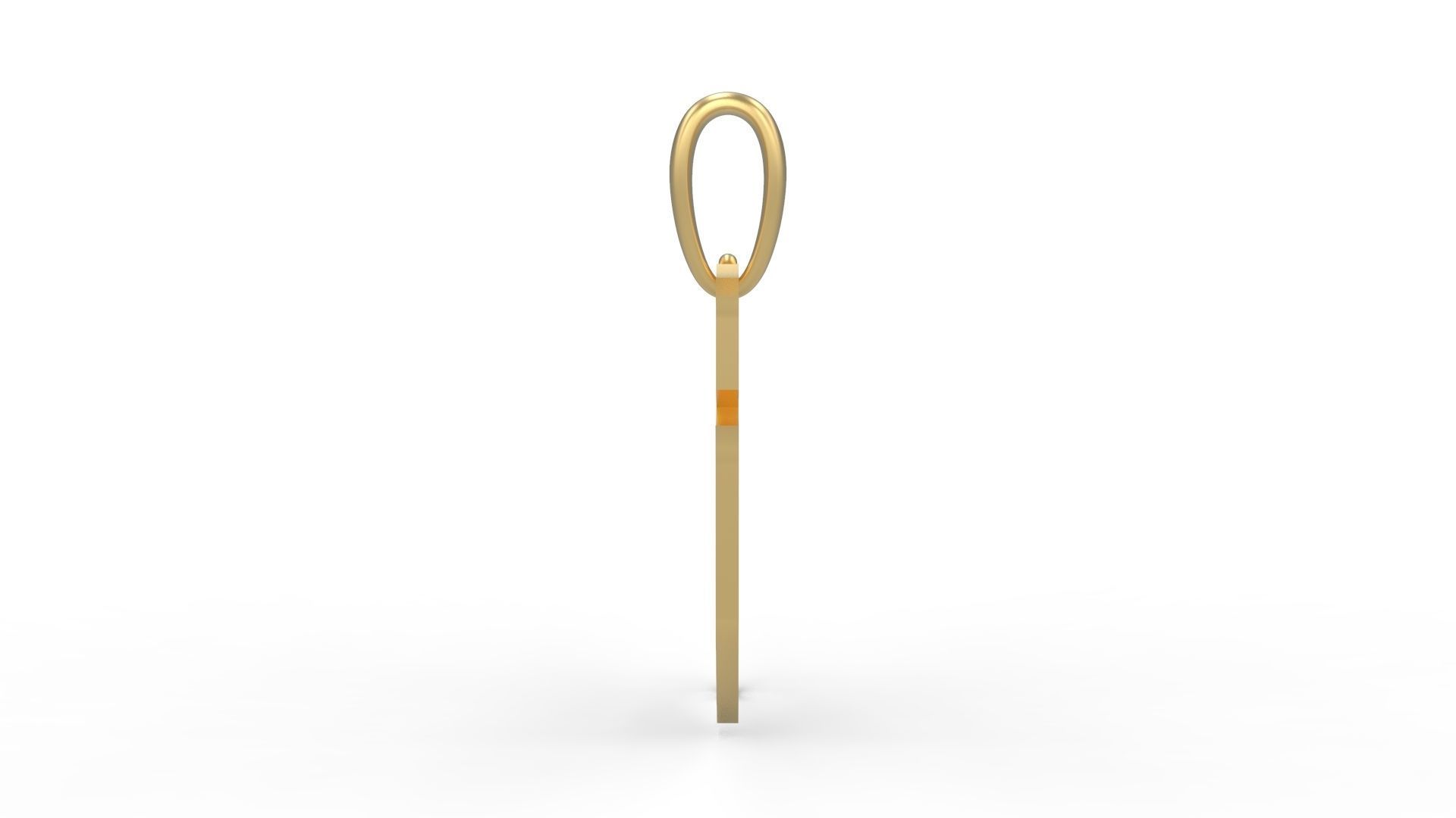 Initial Letters Pendant Avestrava Regular B 3D print model_2