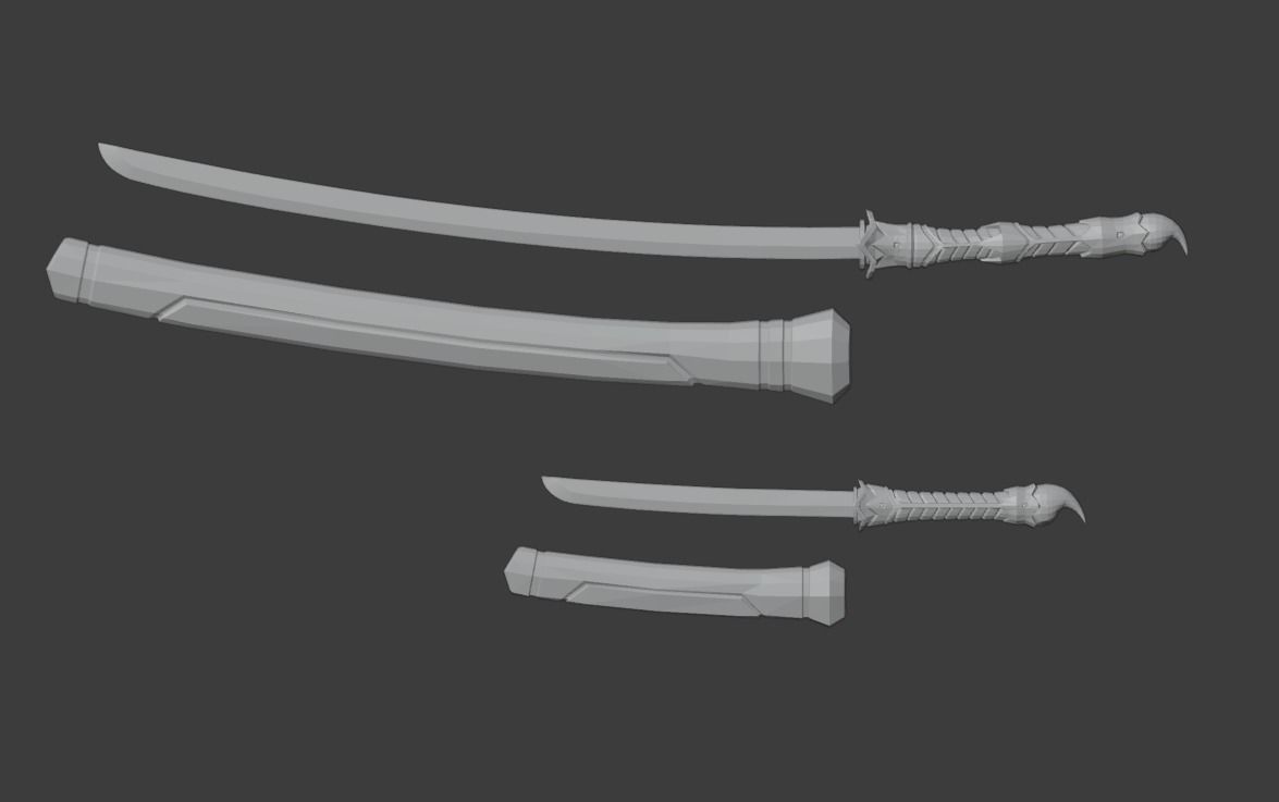 Katana Scorpion Mk 11 - Version 5 - 3D print model_1