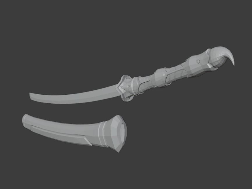 Katana Scorpion Mk 11 - Version 5 - 3D print model_2